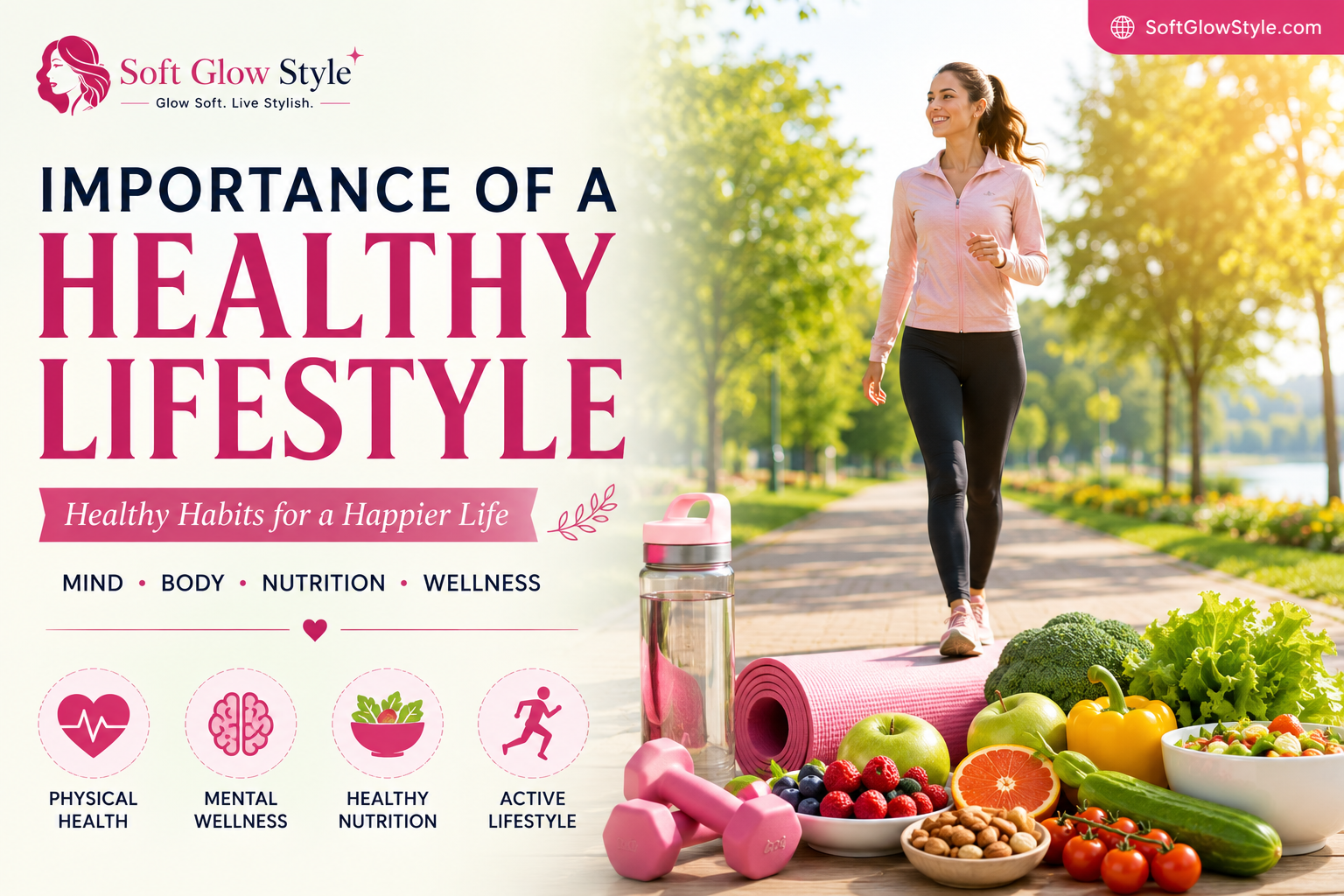 Importance of a Healthy Lifestyle | Soft Glow Style