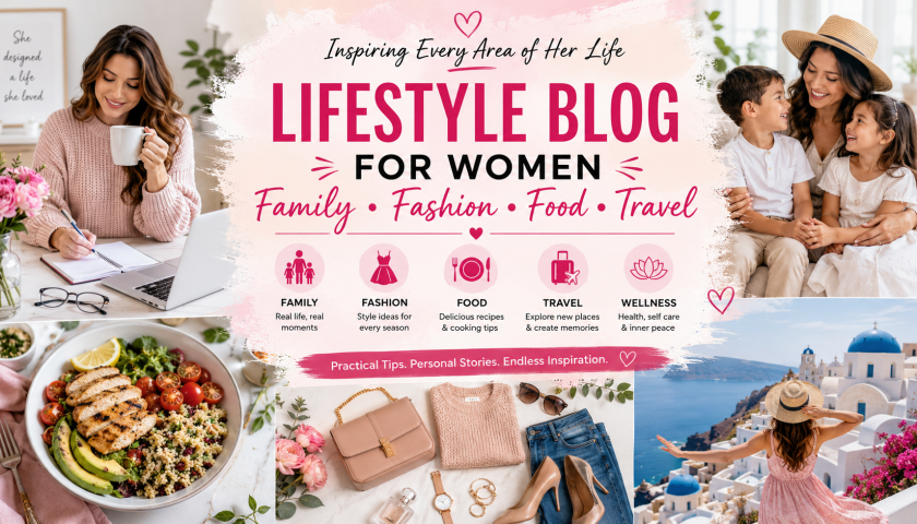 Lifestyle Blog for Women Family Fashion Food Travel: A Complete Guide to Modern Living