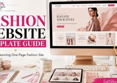 The Fashion - Model Agency One Page Beauty Theme