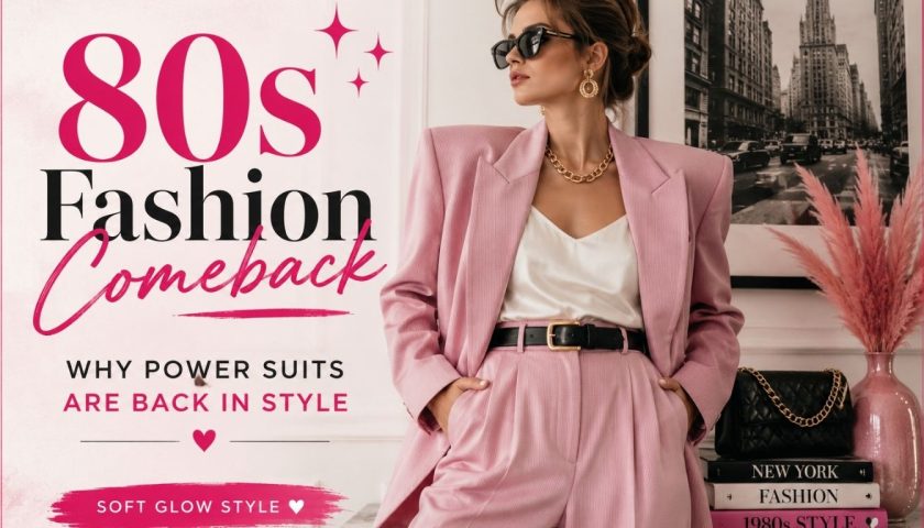 80s Fashion Comeback Why Power Suits Are Back in Style