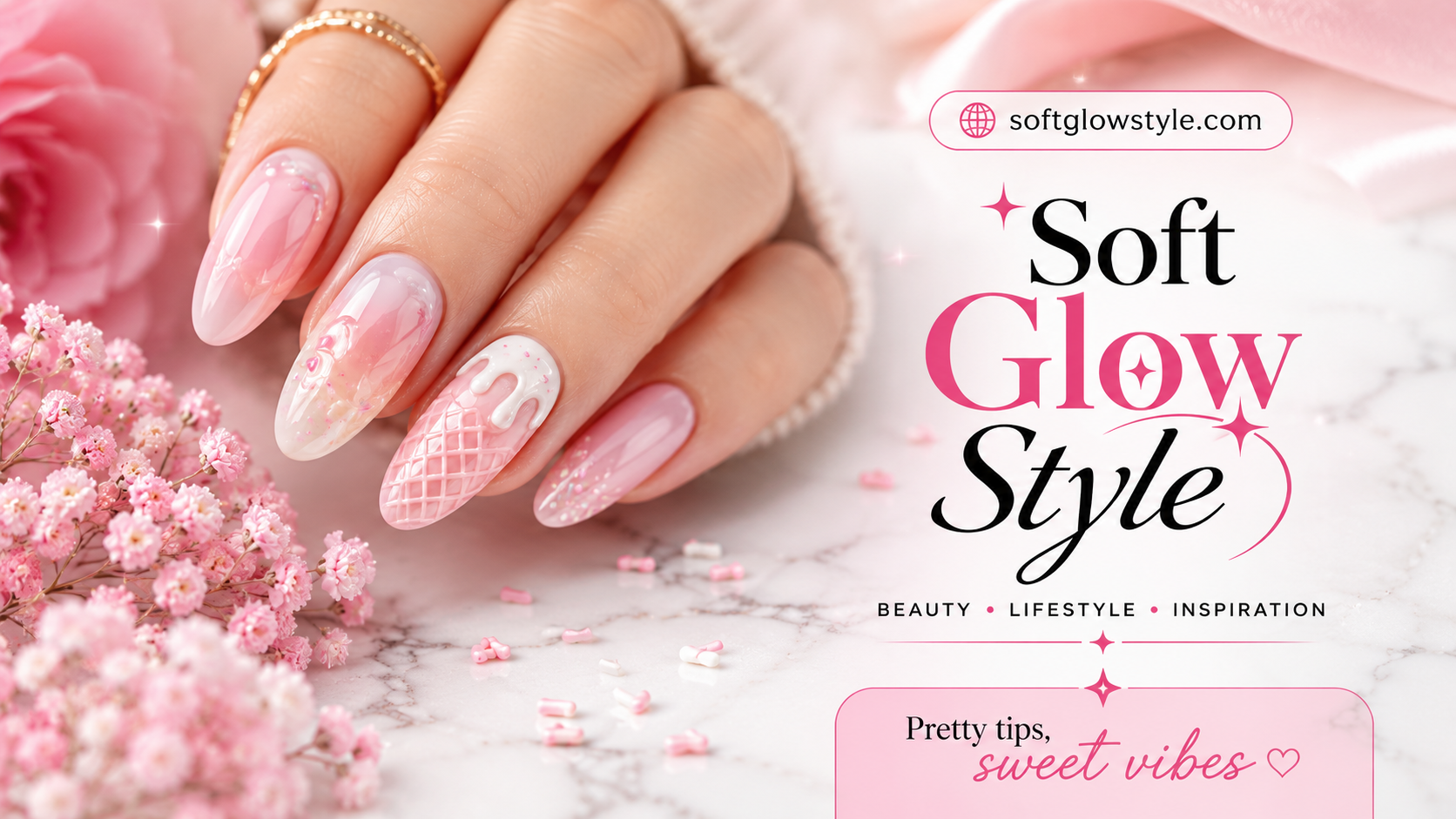 Ice Cream Nails - The Subtle Manicure Trend You’ll Love | Soft Glow Style