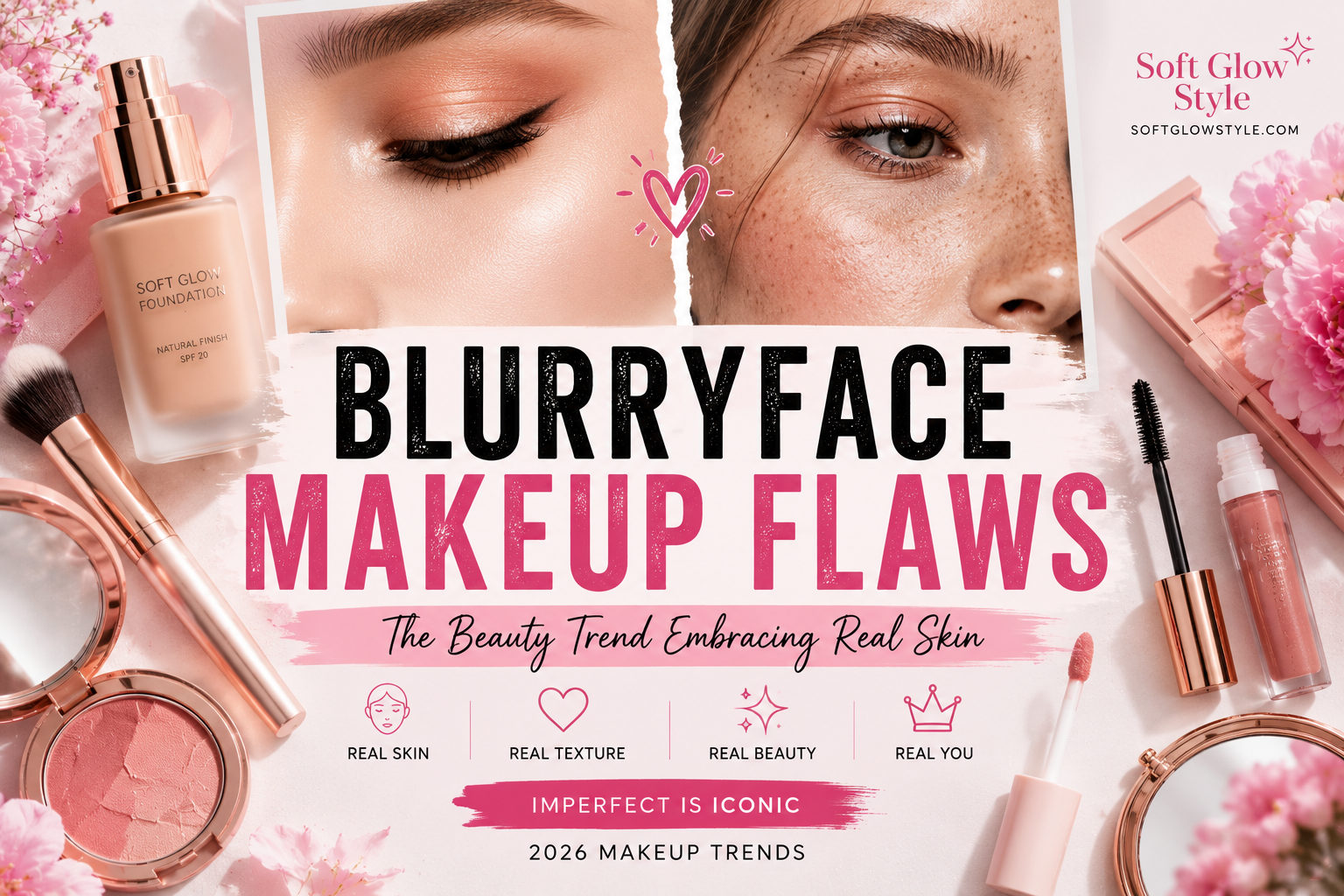 Blurryface Makeup Flaws Trend Guide | Soft Glow Style