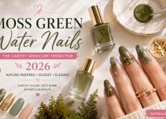 Moss Green & Water Nails? Nature Vibes Win 2026