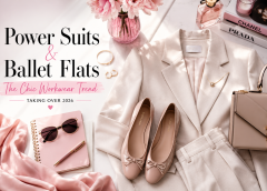 Power Suits Ballet Flats Trend | Soft Glow Style