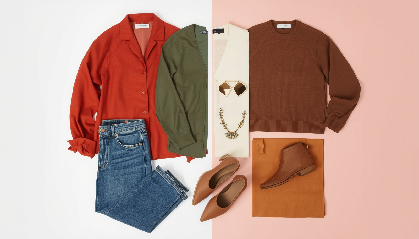 Tomato Girl Meets Olive Green: August’s Bold Color Trend 3 How To Build the Color Palette