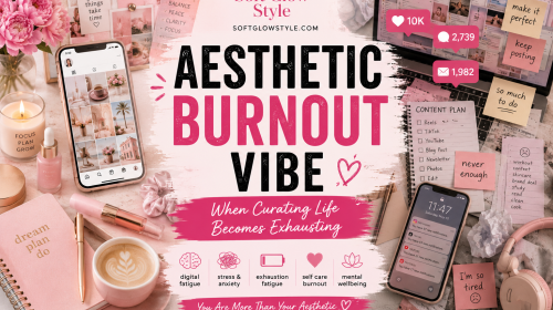 Aesthetic Burnout Vibe: When Curating the Perfect Life Starts Hurting Your Mental Health