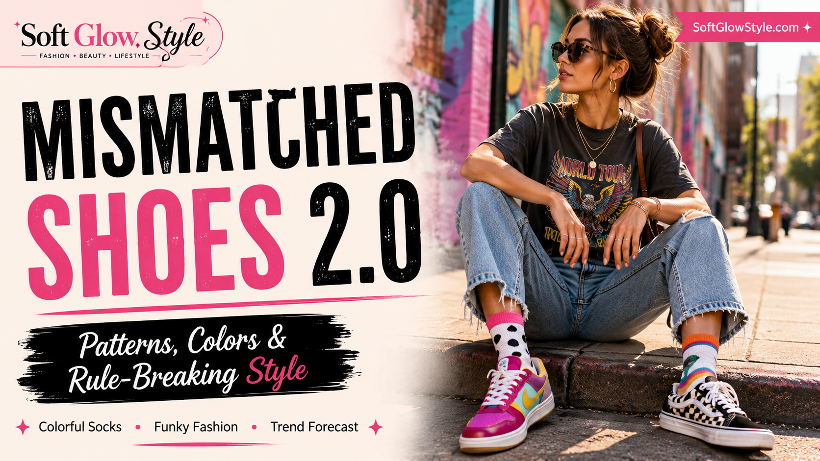 Mismatched Shoes 2.0: Why Patterns & Colors Are Trending