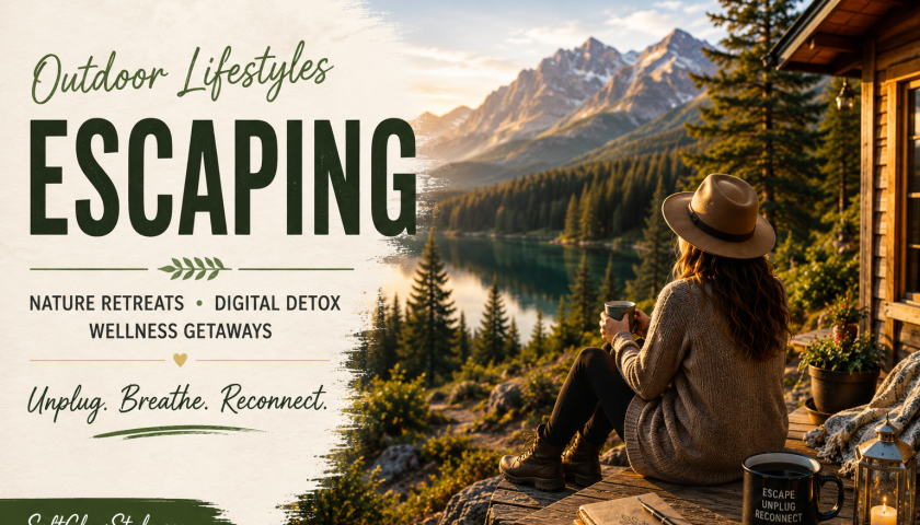 Outdoor Lifestyles Escaping: Nature Retreats, Digital Detox & Wellness
