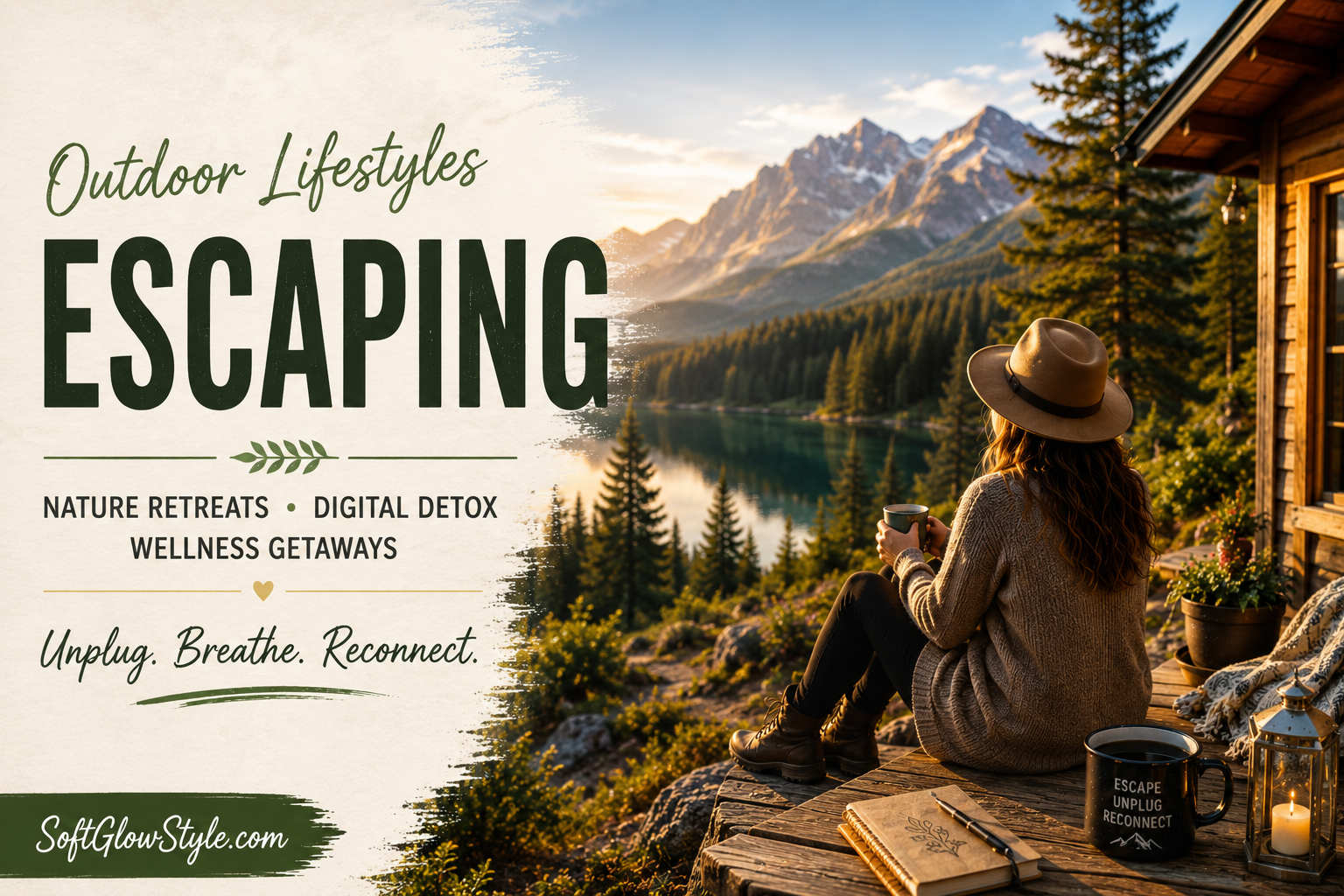 Outdoor Lifestyles Escaping: Nature Retreats, Digital Detox & Wellness