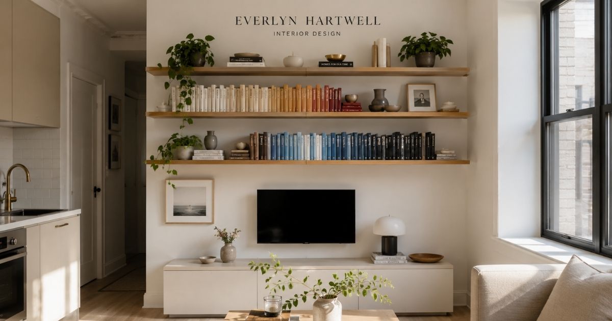 Decorate with Books: Quiet Luxury Home Styling Hack 2026 3 How to Decorate Small Spaces with Books