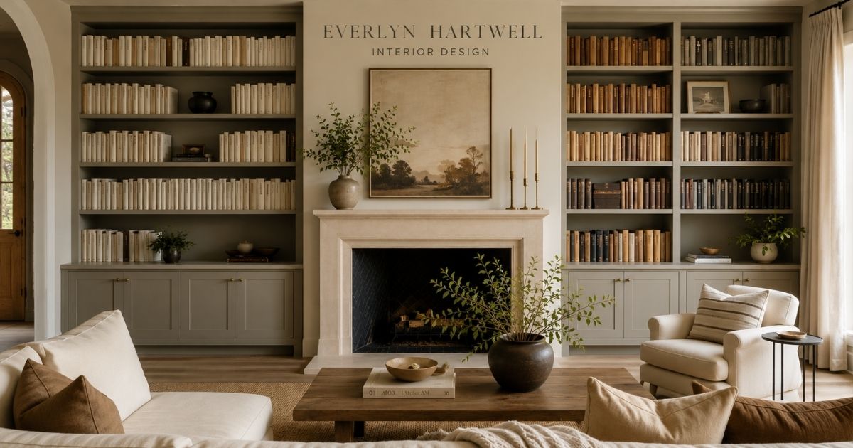 Decorate with Books: Quiet Luxury Home Styling Hack 2026 2 How to Decorate a Living Room with Books