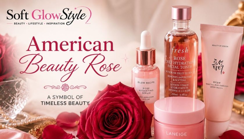 American Beauty Rose A Timeless Beauty Symbol Soft Glow Style (1)