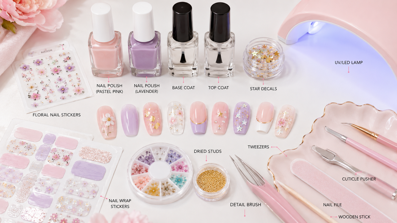 Best Nail Wraps Guide | Soft Glow Style 4 How to Do Nail Art Designs for Beginners at Home