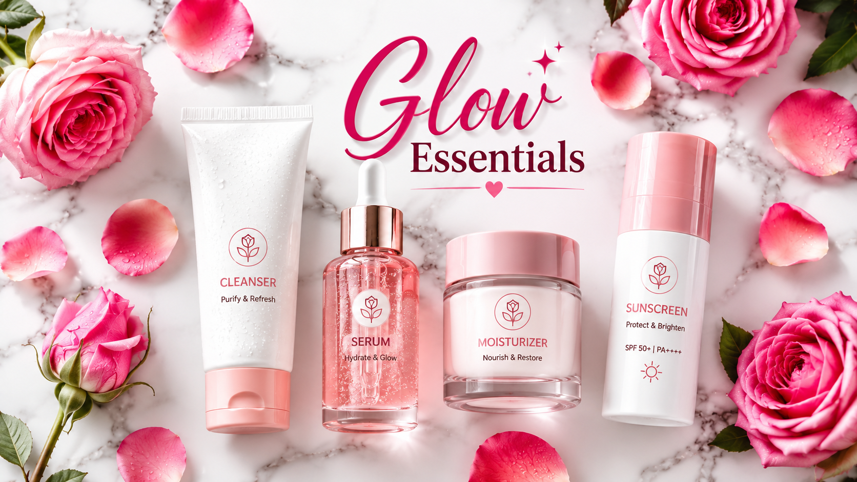 American Beauty Rose: A Timeless Beauty Symbol | Soft Glow Style 3 What Skincare Products Do You Actually Need