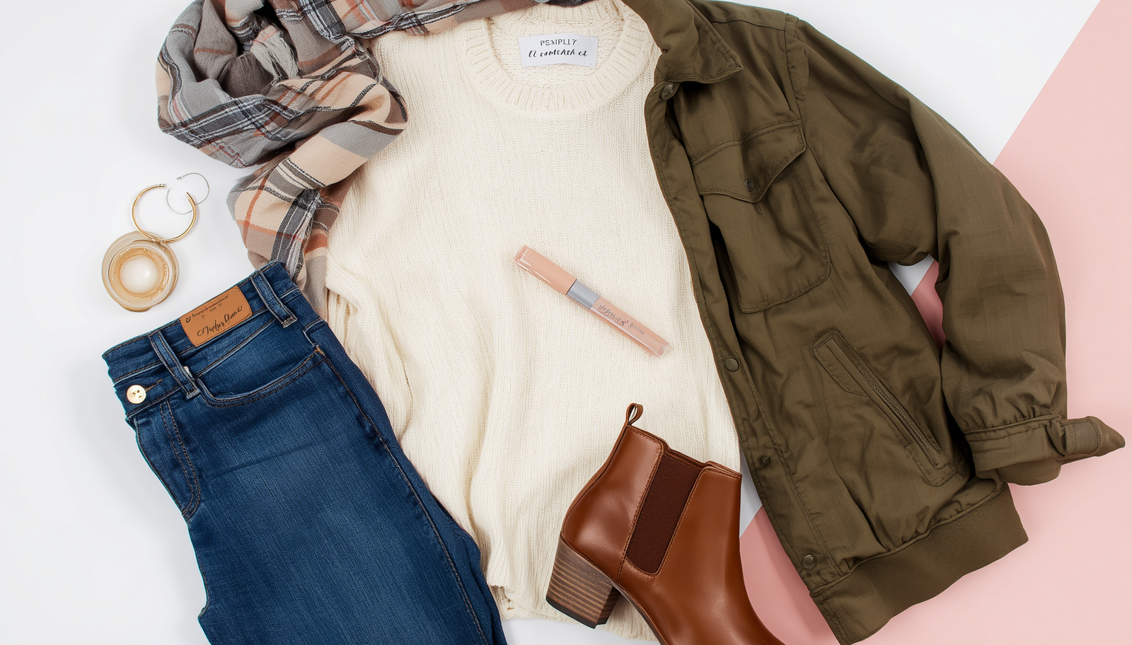 Faux Freckles and Fall Outfits
