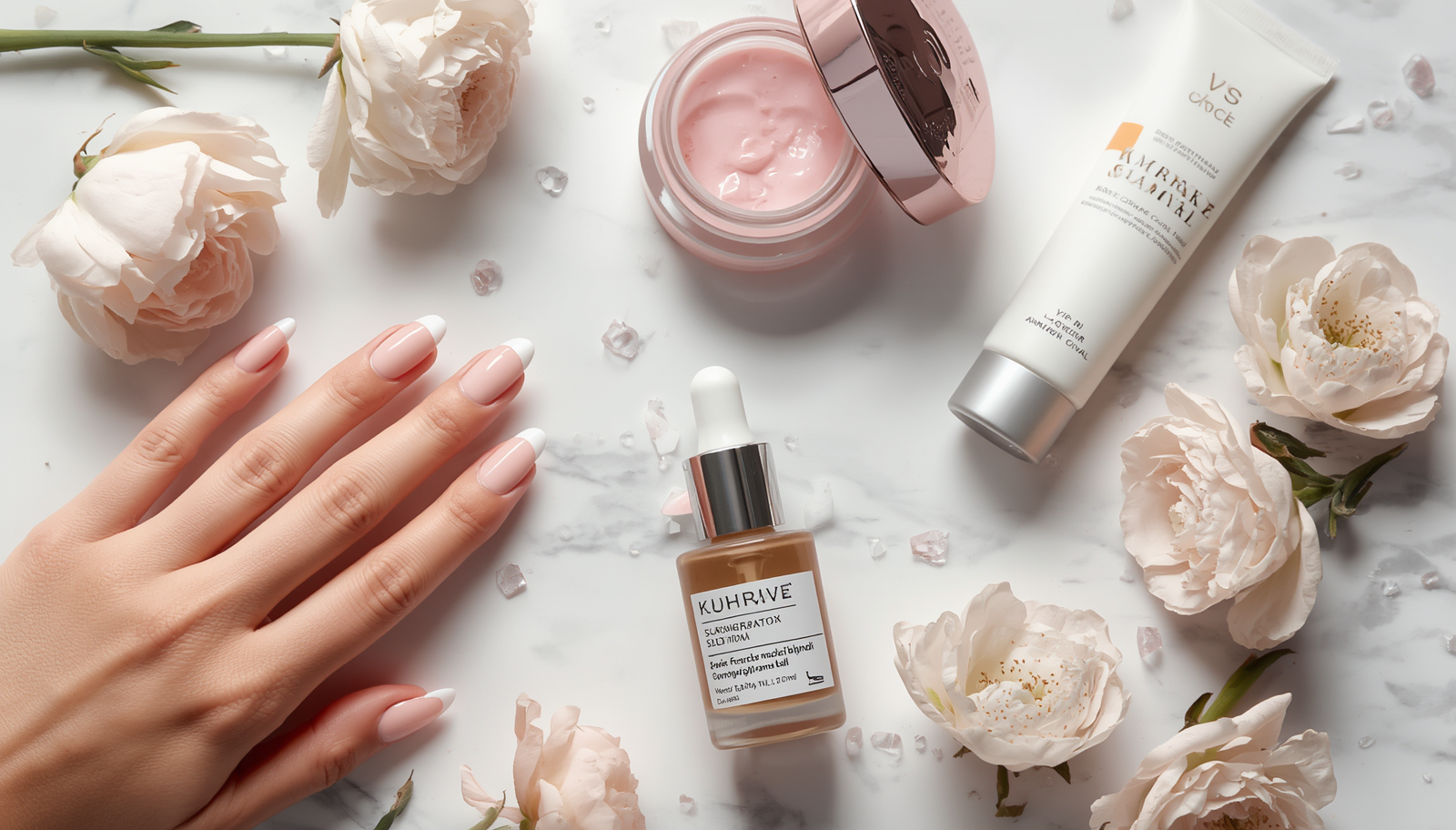 How to Match Nail Art With Your Skincare Aesthetic