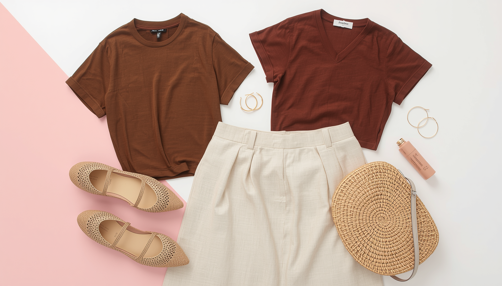 Vintage Tees With Skirt Sets and Matching Sets