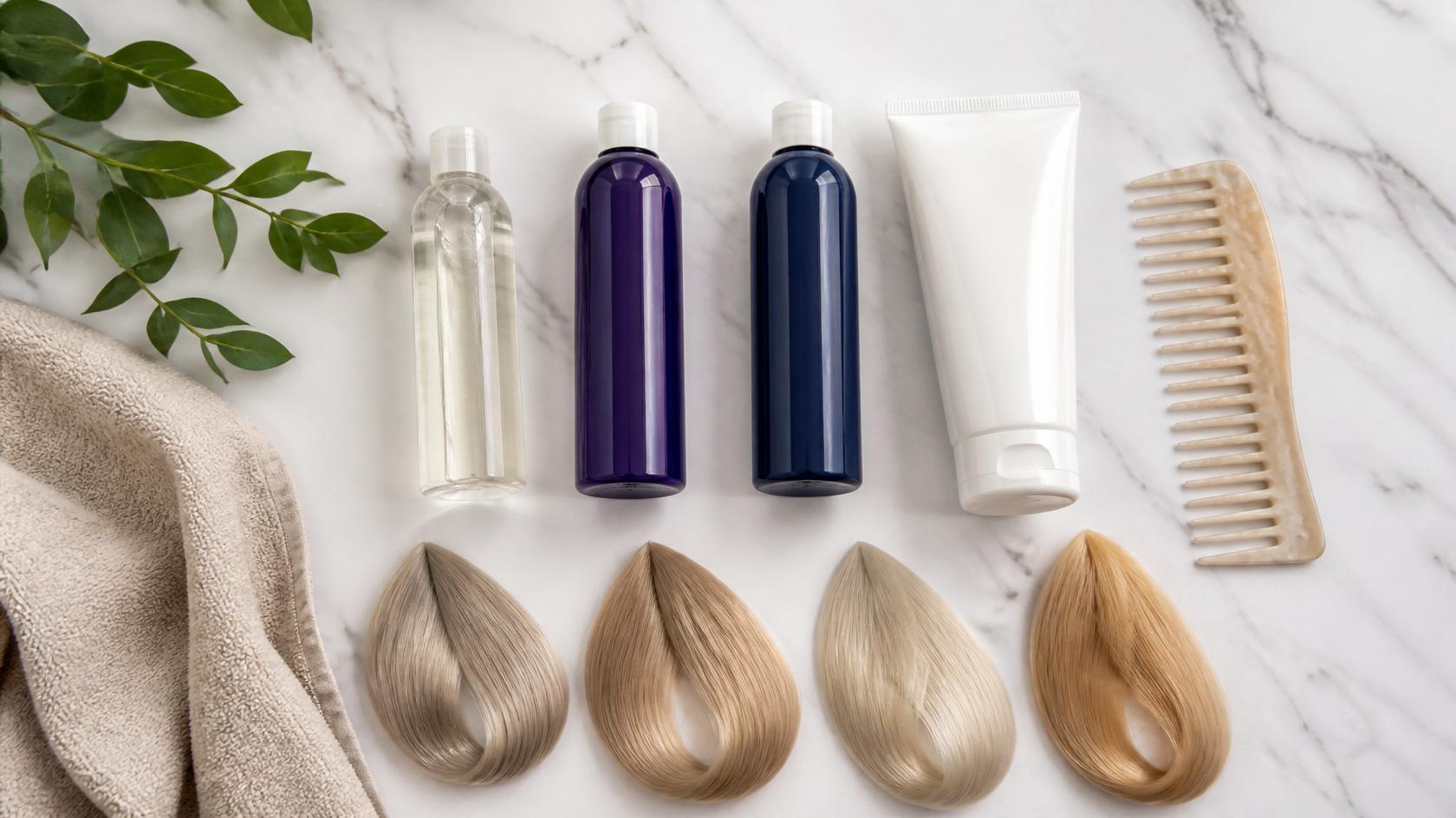 Clarifying Shampoo for Bleached Hair: Safe or Too Harsh? 7 Things to Know 3 Clarifying Shampoo vs Purple Shampoo for Bleached Hair