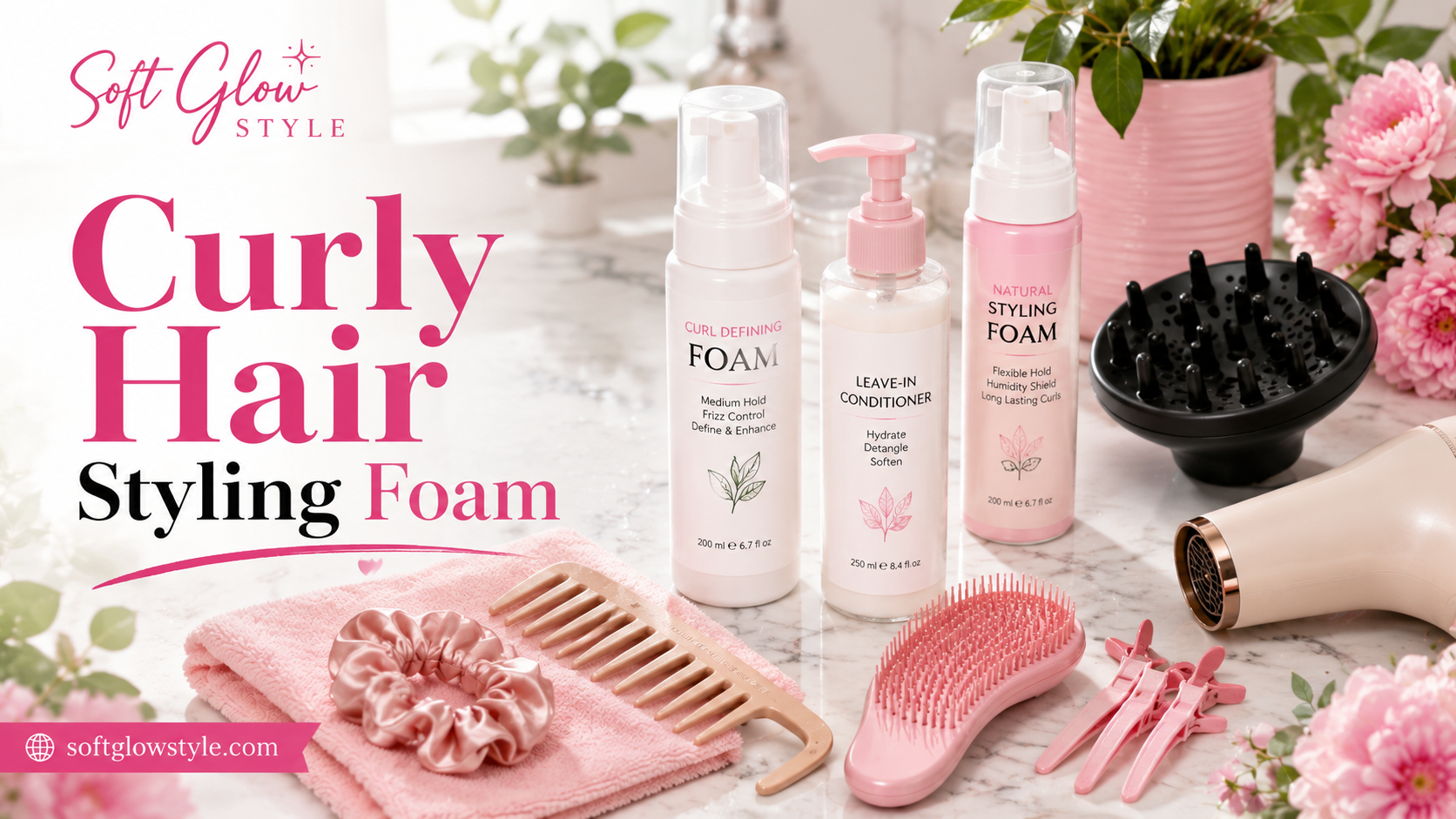 Hair Styling Foam for Curly Hair: How to Use It Right