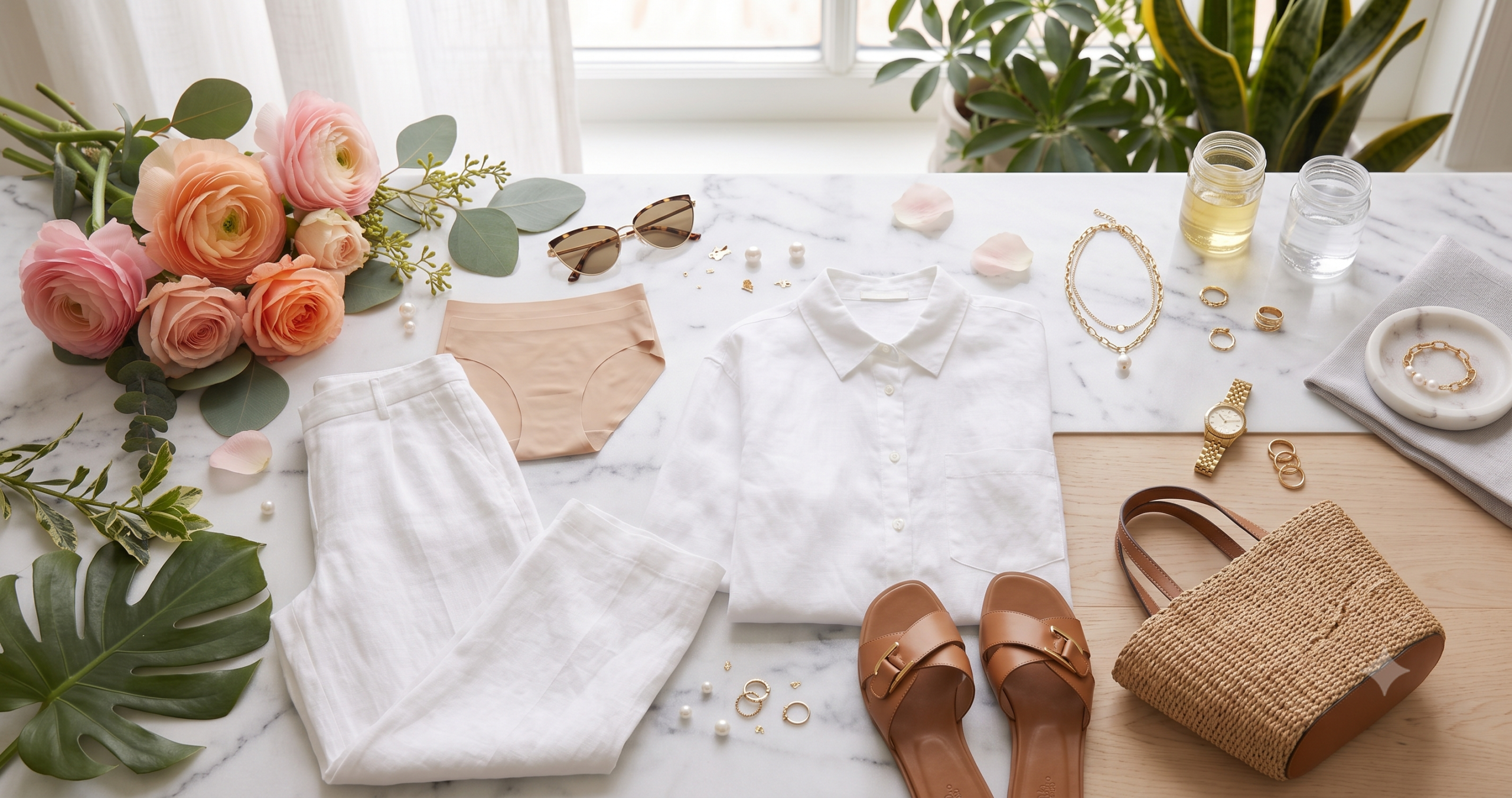 Linen Pants See Through? How to Style and Fix It 4 How to Style White Linen Pants Without Looking Exposed