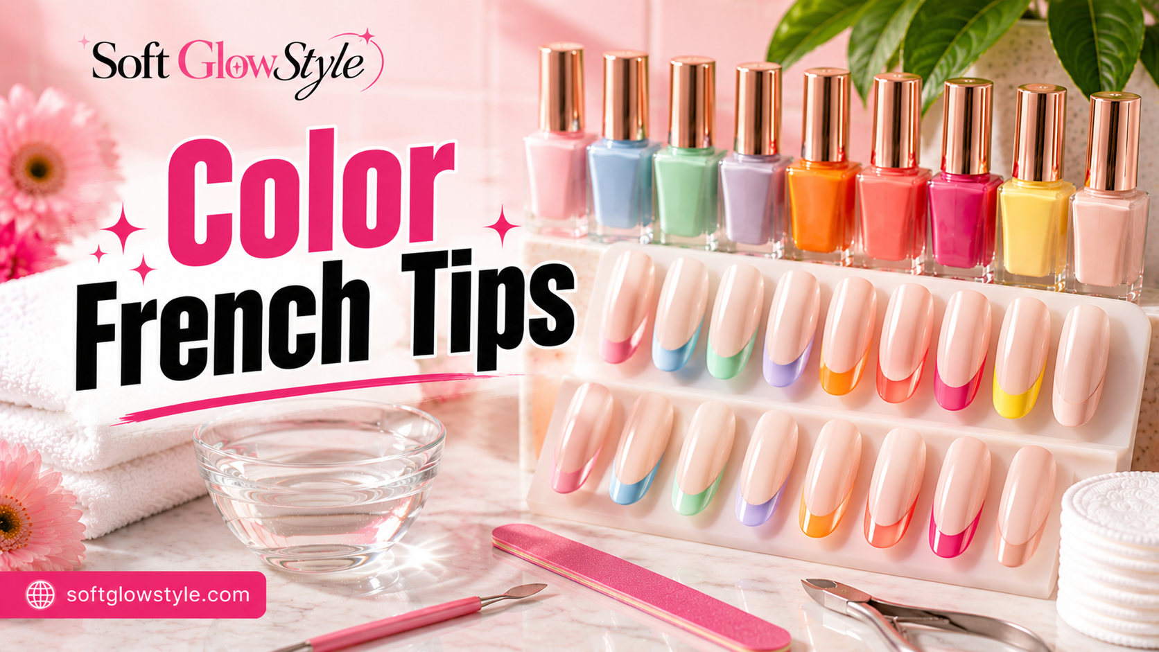 Multi Color French Tip Nails: 21 Playful Ideas for 2026 1 Multi Color French Tip Nails: 21 Playful Ideas for 2026