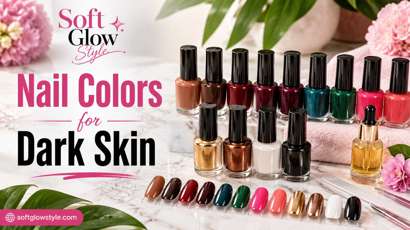 Nail Paint Colors for Dark Skin: Flattering 2026 Ideas