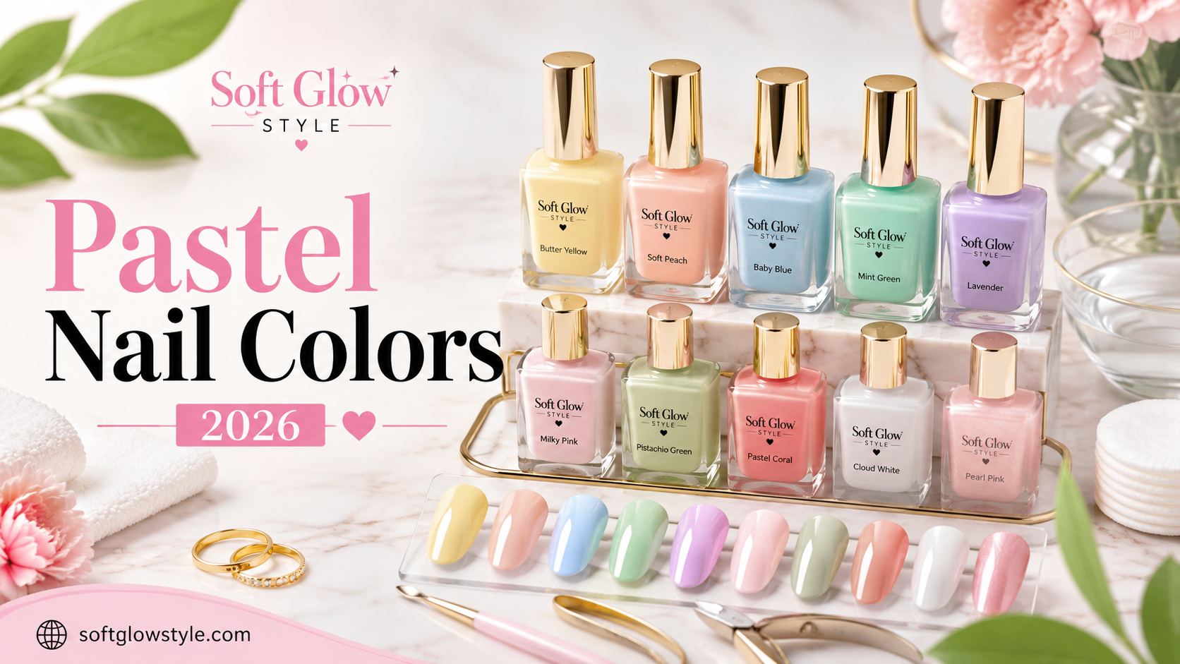Pastel Nail Colors 2026