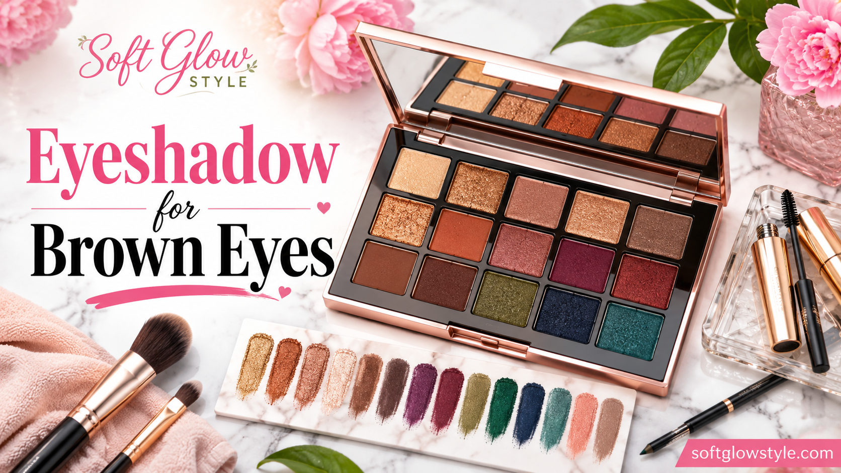 What Eyeshadow With Brown Eyes Looks Best? 21 Flattering Ideas 1 What Eyeshadow With Brown Eyes Looks Best? 21 Flattering Ideas