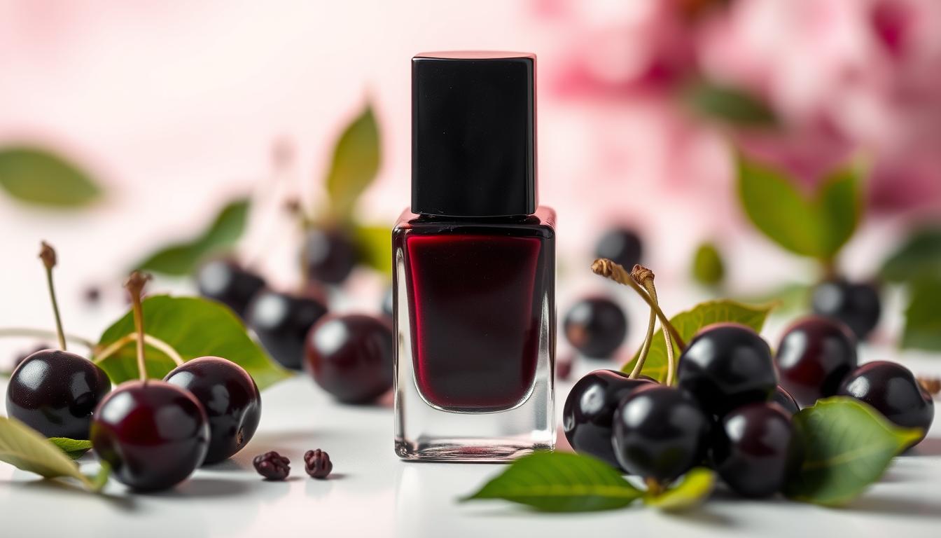 black cherry nail polish