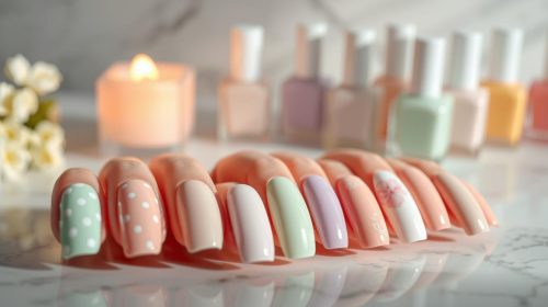 pastel nail designs