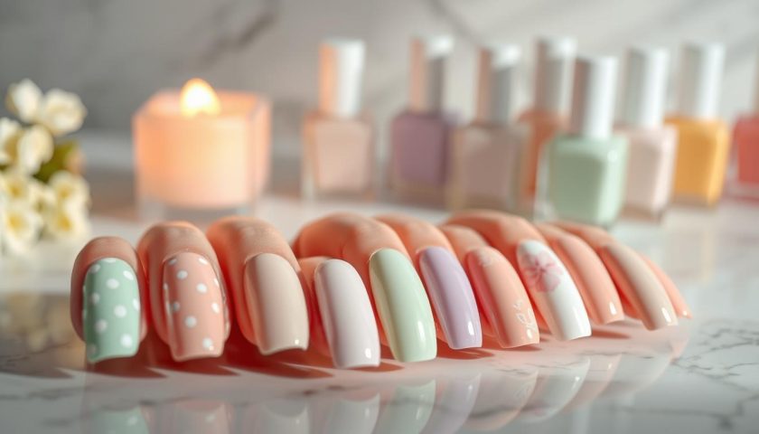 pastel nail designs