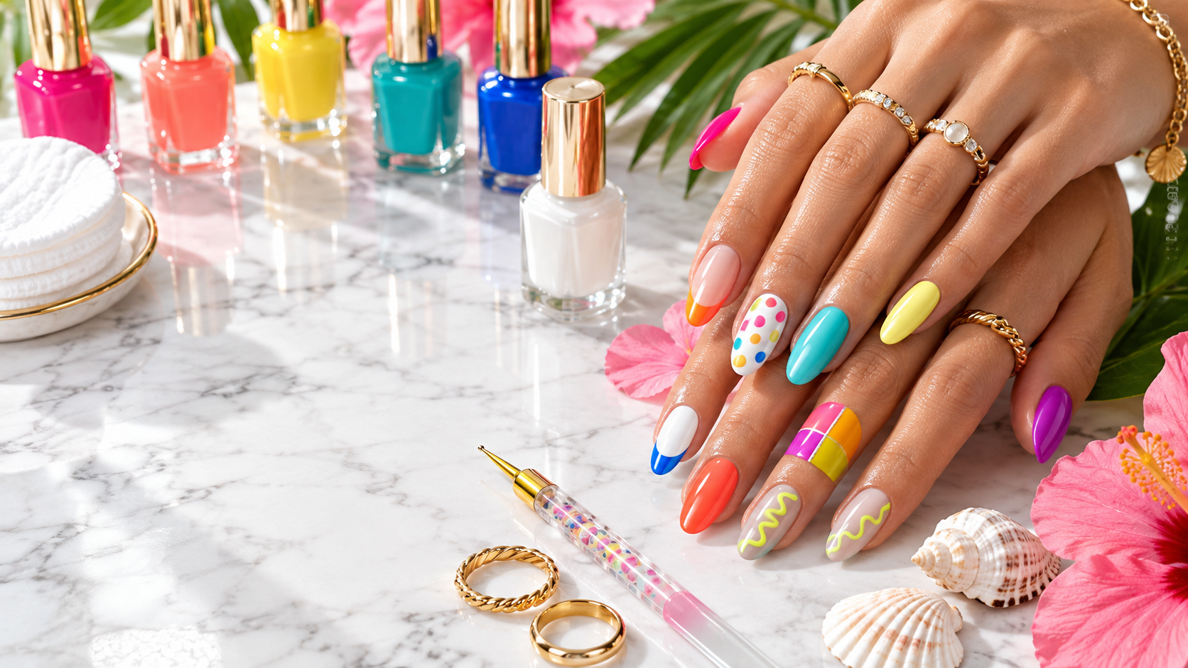 Vibrant Summer Nail Colors: Bright Ideas