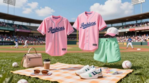 baseball game attire