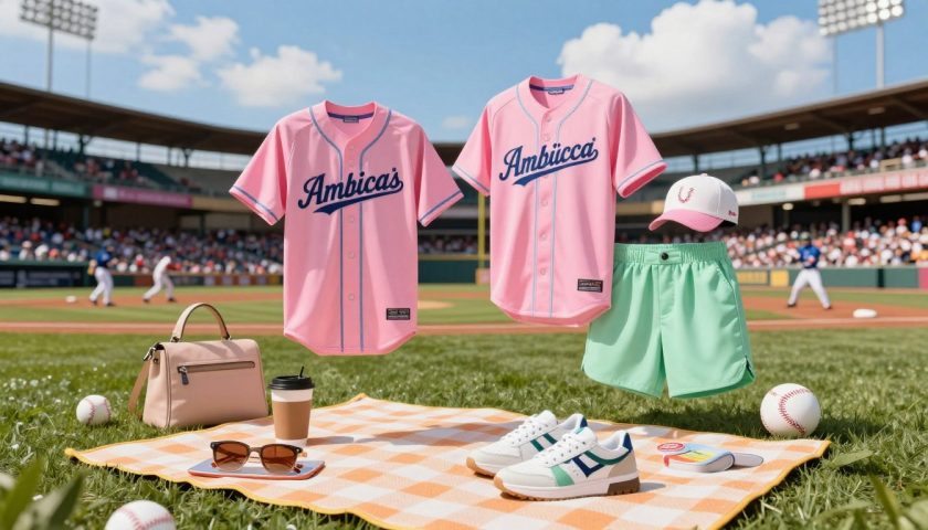 baseball game attire