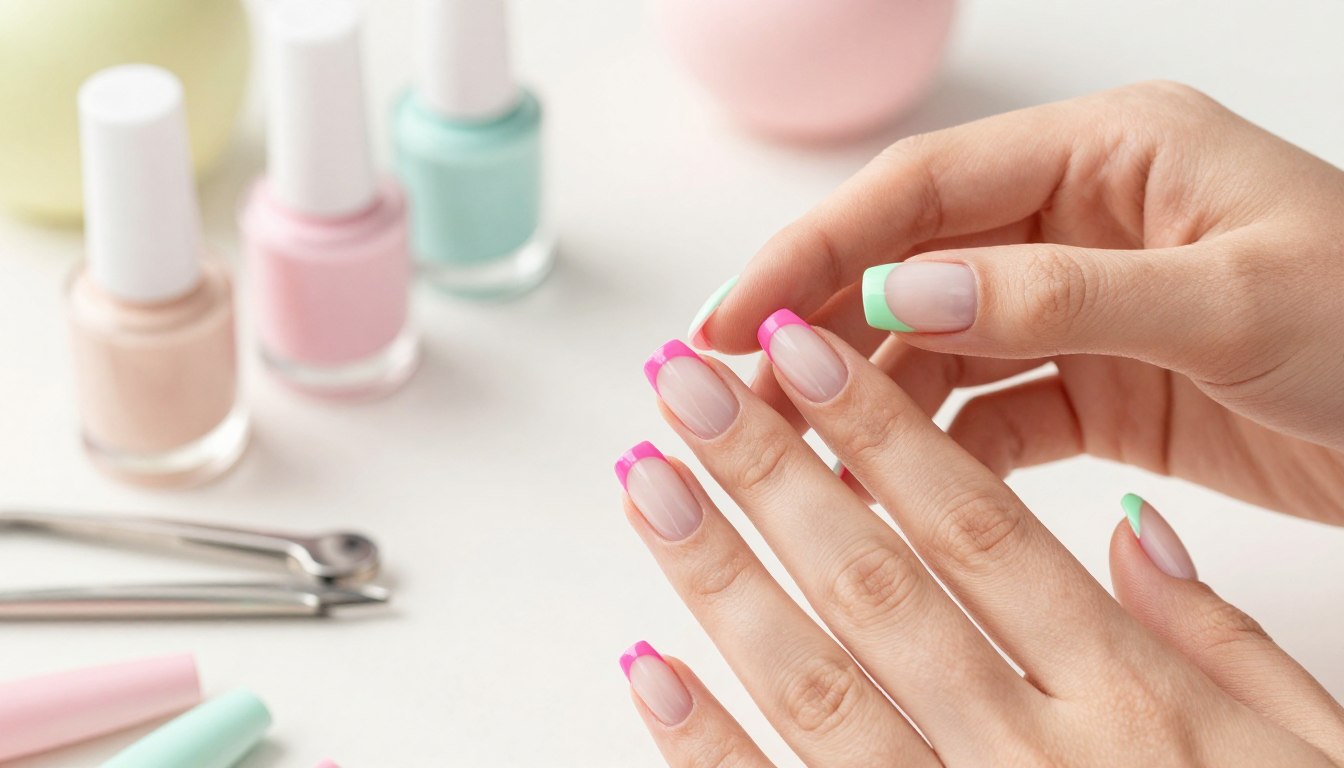 French Tip Designs: Modern Ideas to Try 1 french tip designs
